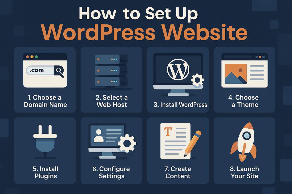How to Set Up a WordPress Website: Complete Step-by-Step Guide (2025)